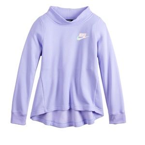 Girls Nike Mock Neck Sweatshirt size large